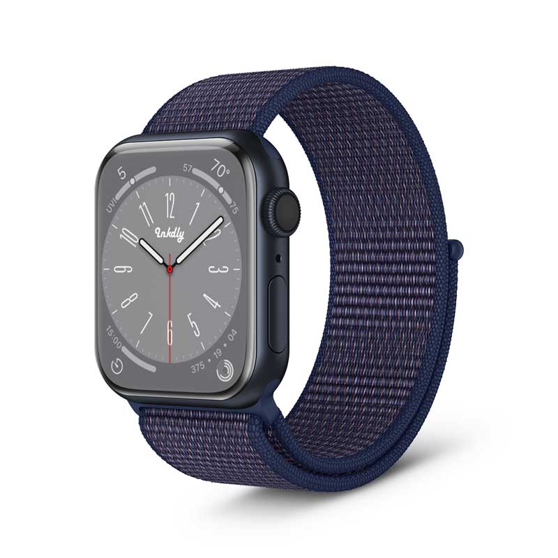 Apple Watch Series 8 Sports Loop Band Replacement 41mm Indigo