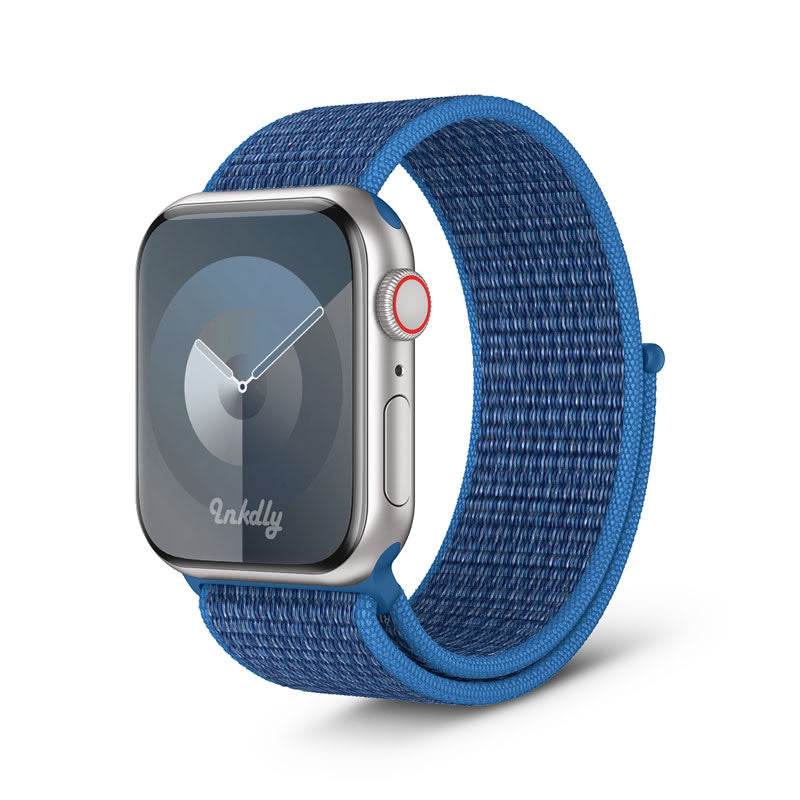 Apple Watch Series 9 Sports Loop Bands Replacement 41mm Cape Cod Blue