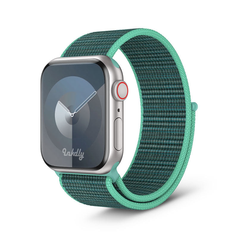 Apple Watch Series 9 Sports Loop Bands Replacement 41mm Lulan Green