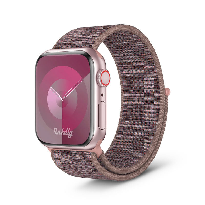 Apple Watch Series 9 Sports Loop Bands Replacement 41mm Pink Sand