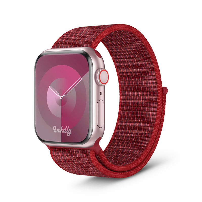 Apple Watch Series 9 Sports Loop Bands Replacement 41mm Red