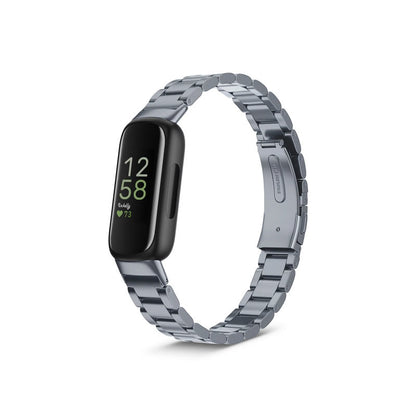 Boss Fitbit Inspire 3 Band Replacement Stainless Link Space Grey  