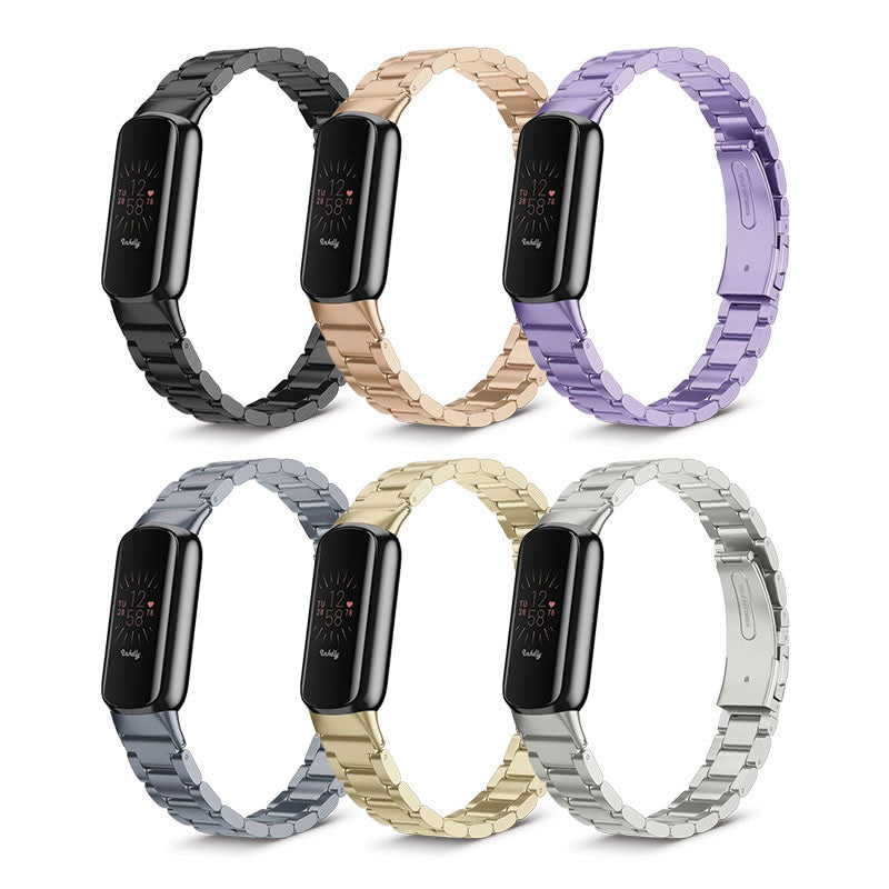 Boss Fitbit Luxe Band Replacement Stainless Link   