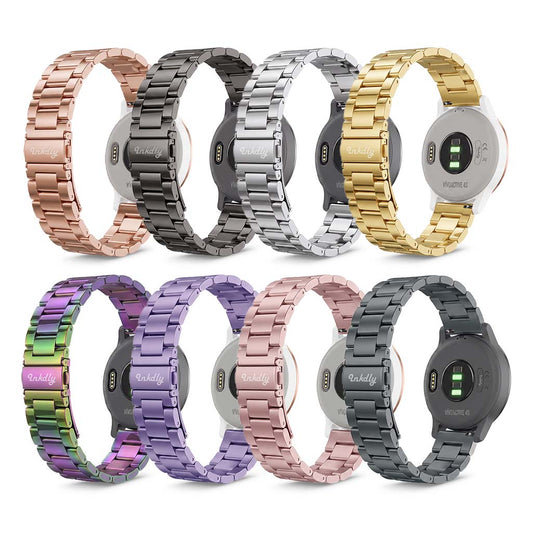 Boss Garmin Vivoactive 4S Bands Replacement Stainless Link (18mm)