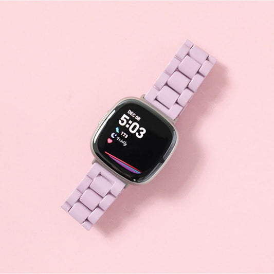 Candy Fitbit Versa 4 & Sense 2 Bands Replacement Straps Light Purple  