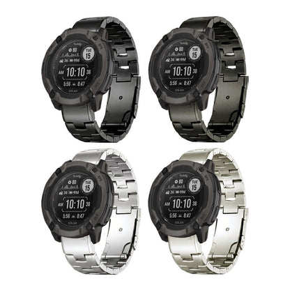 Evo Titanium Garmin Instinct 2X Solar Bands Replacement Quick Change (26mm)