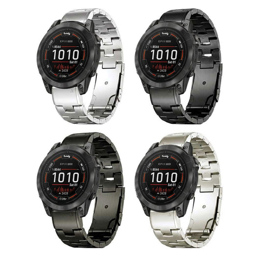 Evo Titanium Garmin Epix Gen 2 Bands Replacement Quick Change
