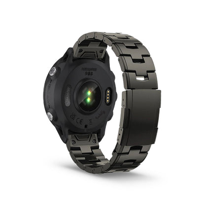 Evo Titanium Garmin Forerunner 955 Bands Replacement Quick Change (22mm) Grey