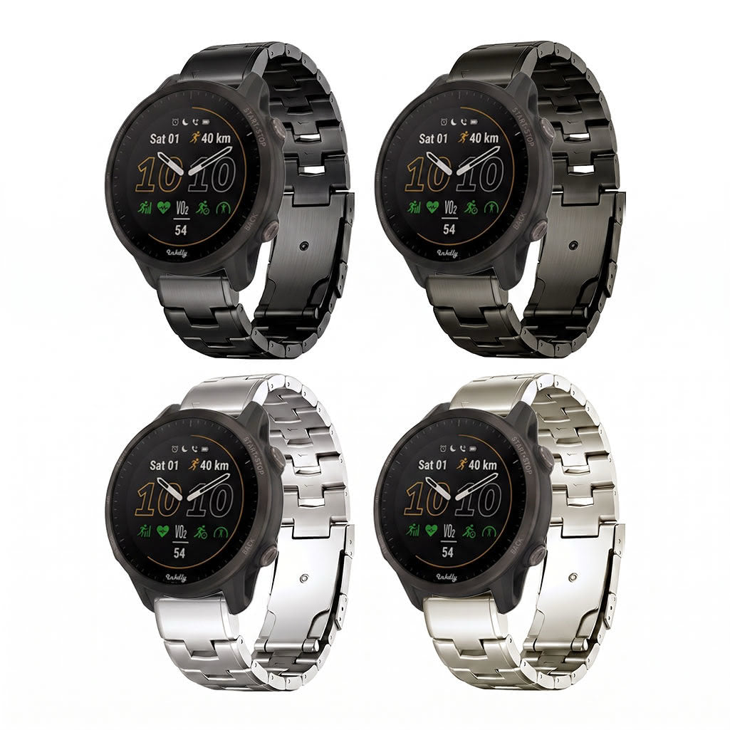 Evo Titanium Garmin Forerunner 955 Bands Replacement Quick Change (22mm)
