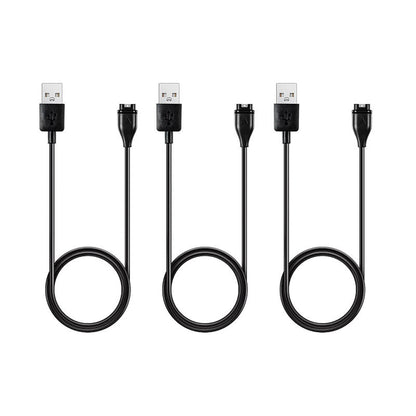 Garmin Forerunner 165 Charger & Data Cable Replacement USB-A 3-Pack