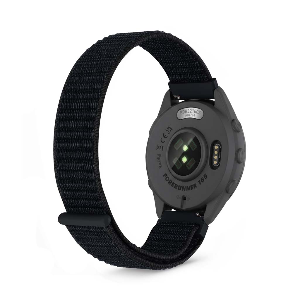 Sports Loop Garmin Forerunner 165 Bands Replacement (20mm) Black