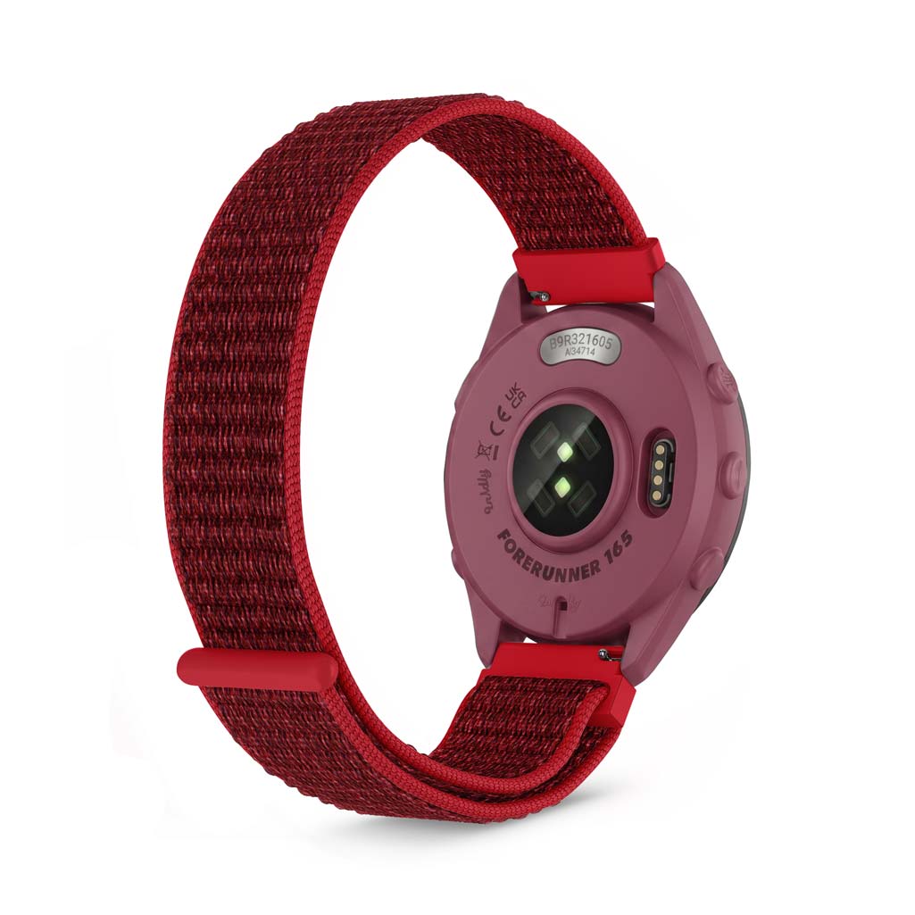 Sports Loop Garmin Forerunner 165 Bands Replacement (20mm) Red