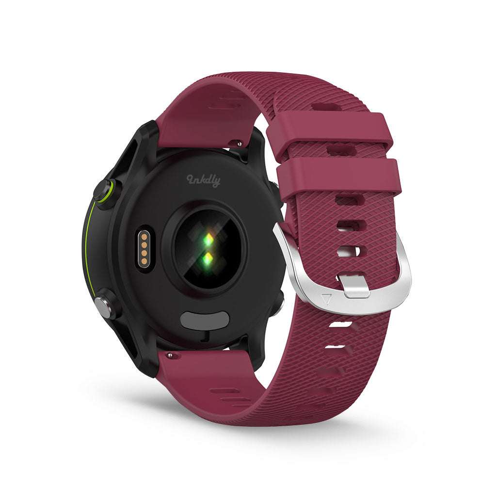 Garmin Forerunner 255 Bands Replacement Strap (22mm) Wine Red