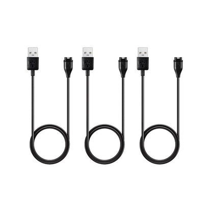 Garmin Forerunner 255 Charger & Data Cable Replacement USB-A 3-Pack