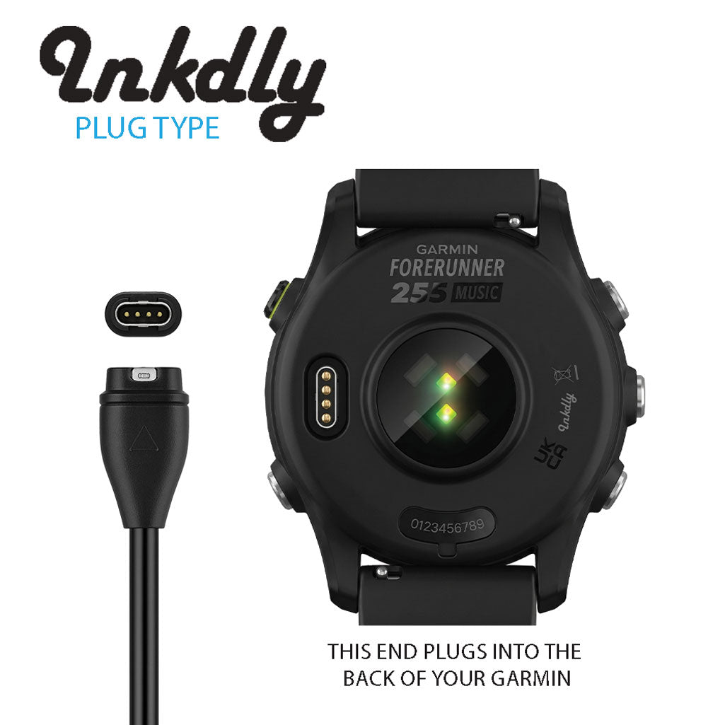 Garmin Forerunner 255 Charger & Data Cable Replacement