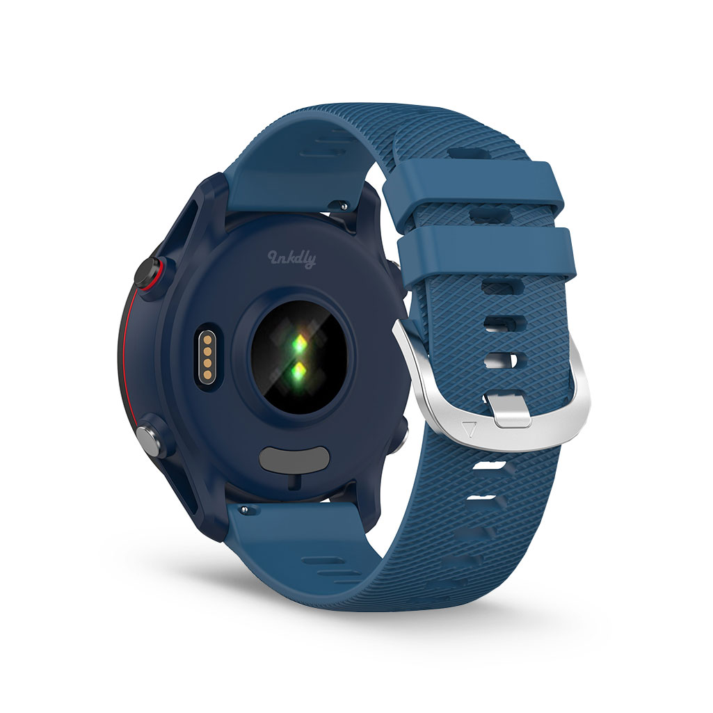 Garmin Forerunner 255S Bands Replacement Strap (18mm) Navy Blue