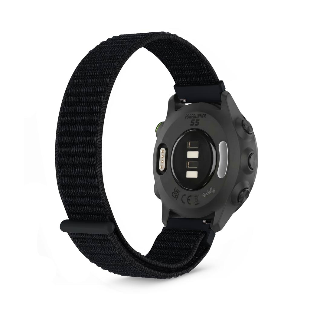 Sports Loop Garmin Forerunner 55 & 245 Bands Replacement Black