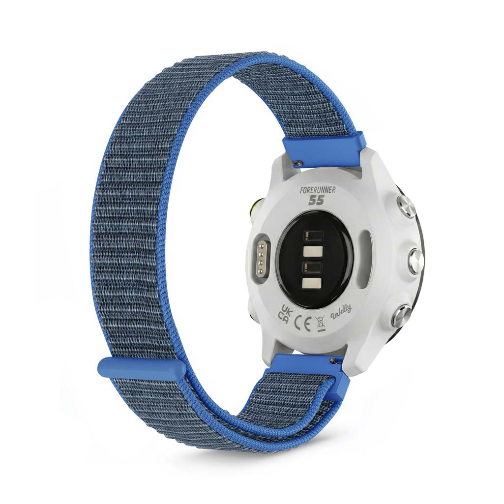 Sports Loop Garmin Forerunner 55 & 245 Bands Replacement Blue Lake