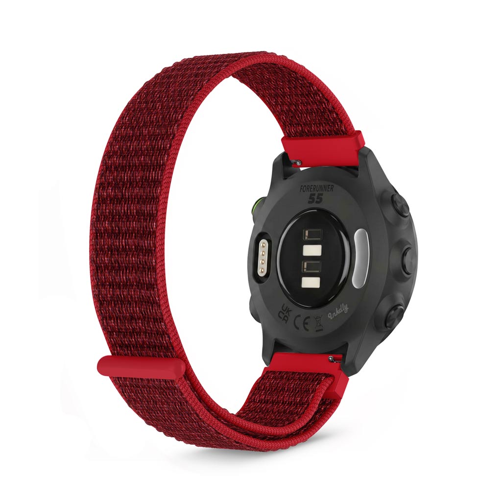 Sports Loop Garmin Forerunner 55 & 245 Bands Replacement Red
