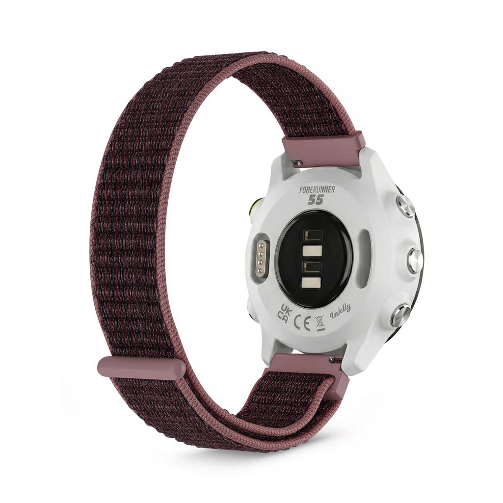 Sports Loop Garmin Forerunner 55 & 245 Bands Replacement Smoke Purple