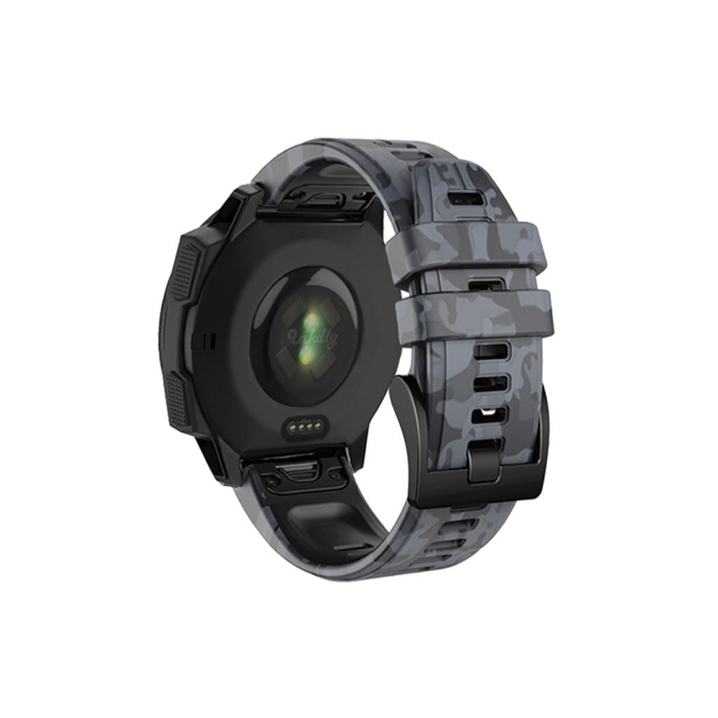 Garmin Instinct 3 Bands Replacement Straps Quick Change 22mm For 45mm Watch Camo Grey