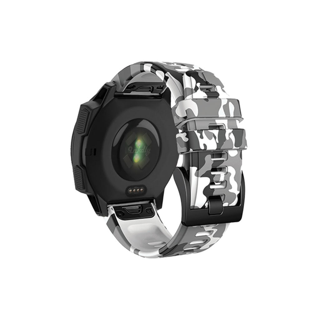 Garmin Instinct 3 Bands Replacement Straps Quick Change 22mm For 45mm Watch Camo White