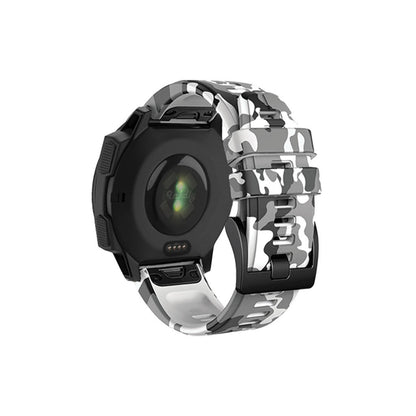 Garmin Instinct 3 Bands Replacement Straps Quick Change 22mm For 45mm Watch Camo White