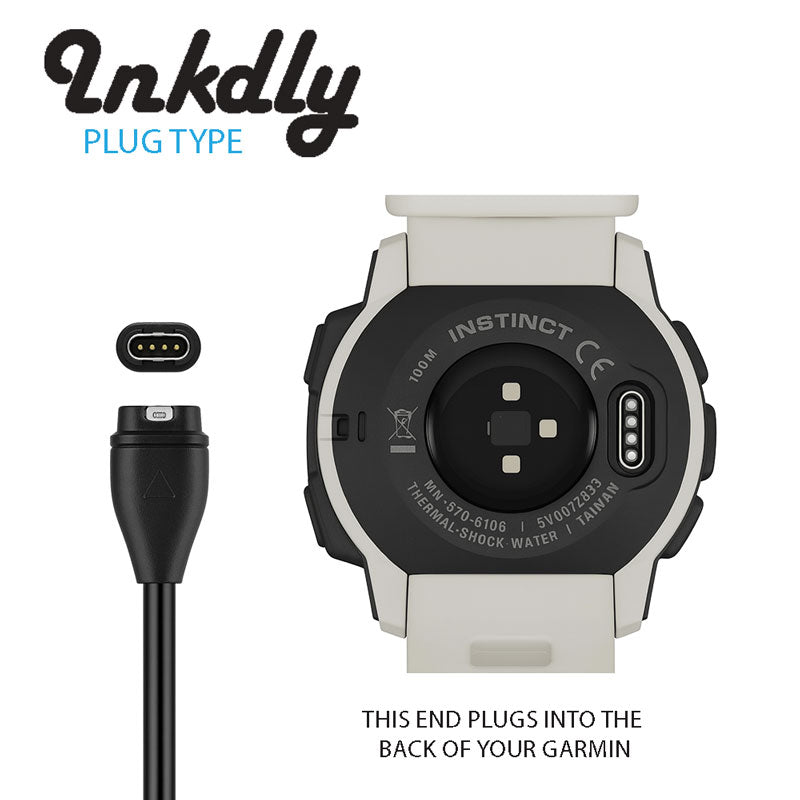 Garmin Instinct Charger & Data Cable Replacement