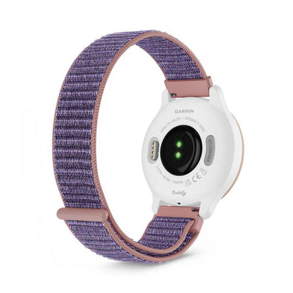Sports Loop Garmin Venu 2S Bands Replacement Straps (18mm) Pink Sand  
