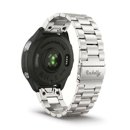 Boss Stainless Garmin Forerunner 965 Bands Quick Change (22mm) Silver