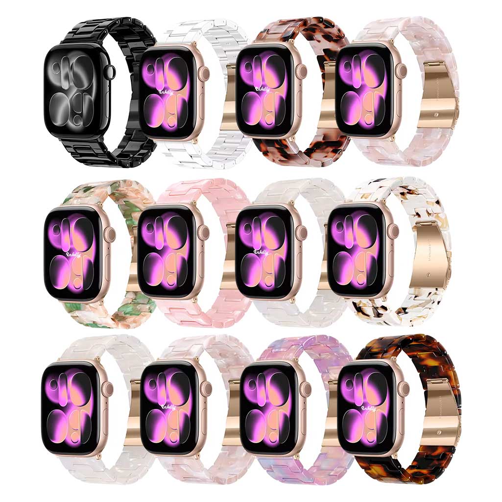 Luna Resin Apple Watch Bands Replacement Straps