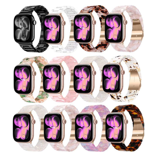 Luna Resin Apple Watch Bands Replacement Straps