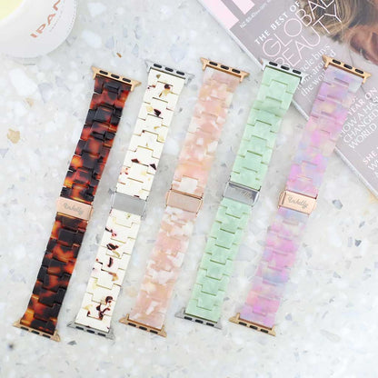 Luna Resin Apple Watch Bands Replacement Straps