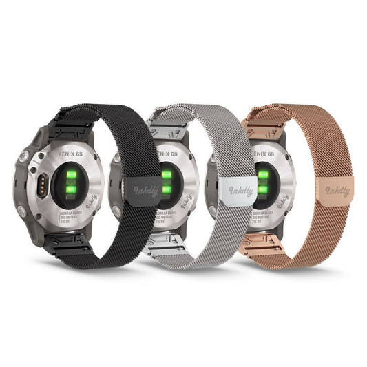Milanese Garmin Fenix 6S Bands Magnetic Lock Quick Change (20mm)