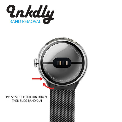 Milanese Google Pixel Watch 1 Band Replacement Magnetic Lock (41mm)