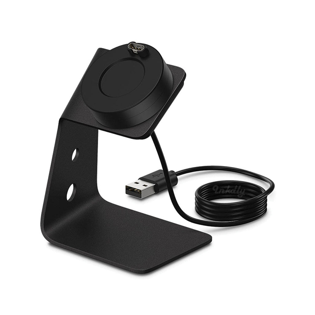 Refuel Garmin Forerunner 255 Watch Charger Stand USB-A Black