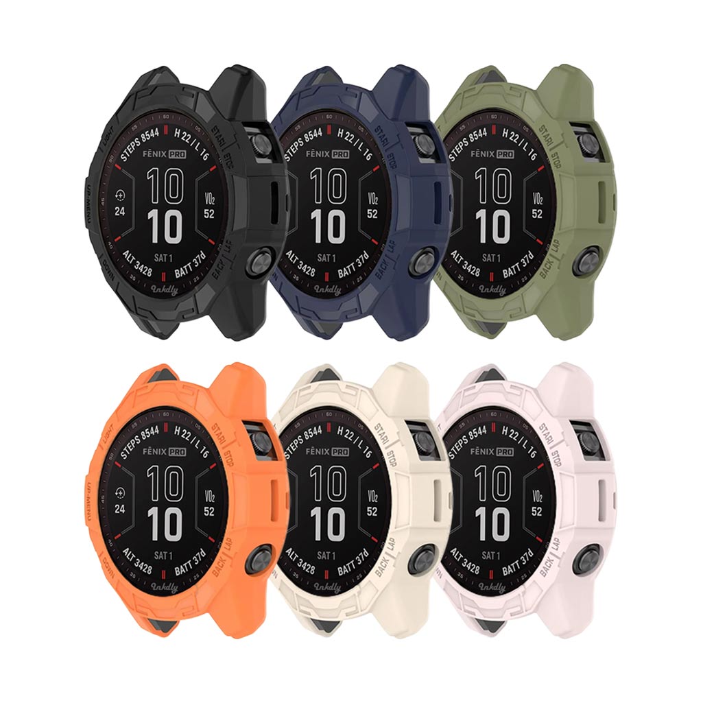 Rugged Garmin Fenix 7X Protective Cover Case