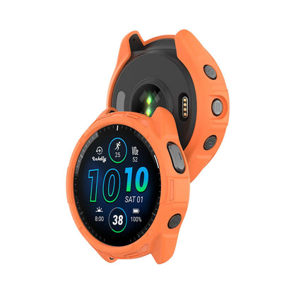 Rugged Garmin Forerunner 965 Protective Cover Case Orange