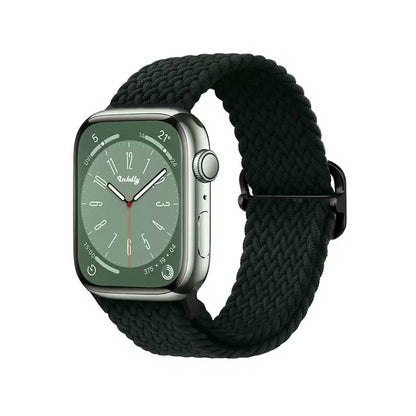 Willow Braided Loop Apple Watch Bands Replacement Straps 38MM/40MM/41MM Army Green
