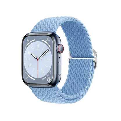 Willow Braided Loop Apple Watch Bands Replacement Straps 38MM/40MM/41MM Light Blue