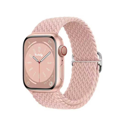 Willow Braided Loop Apple Watch Bands Replacement Straps 38MM/40MM/41MM Light Pink