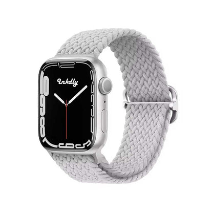 Willow Braided Loop Apple Watch Bands Replacement Straps 38MM/40MM/41MM Pearl White