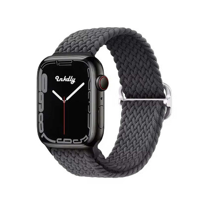 Willow Braided Loop Apple Watch Bands Replacement Straps 38MM/40MM/41MM Space Grey