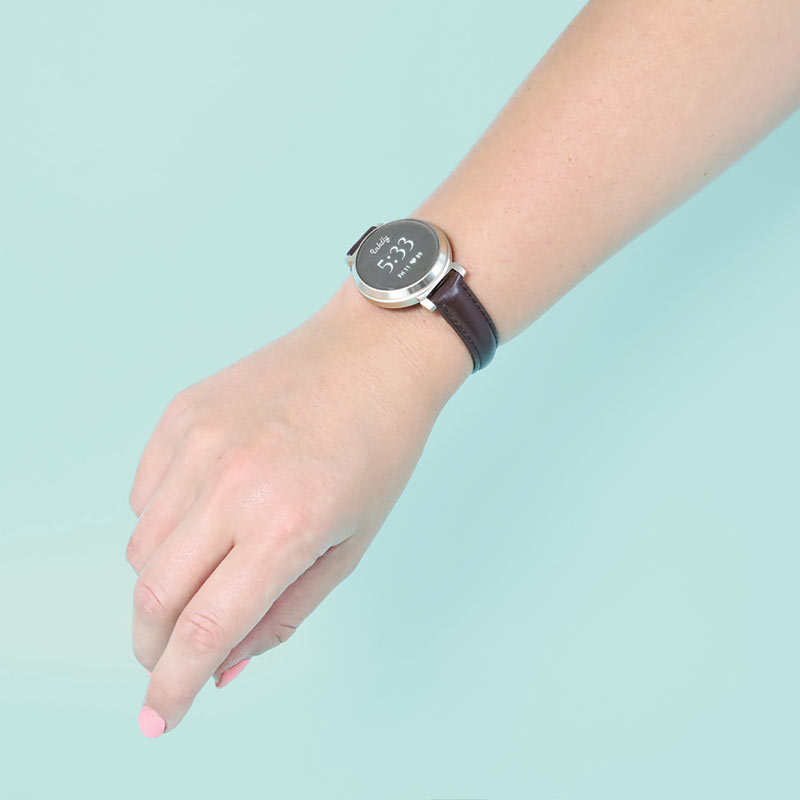 Abbie Leather Garmin Lily 2 Bands Replacement Strap (14mm)