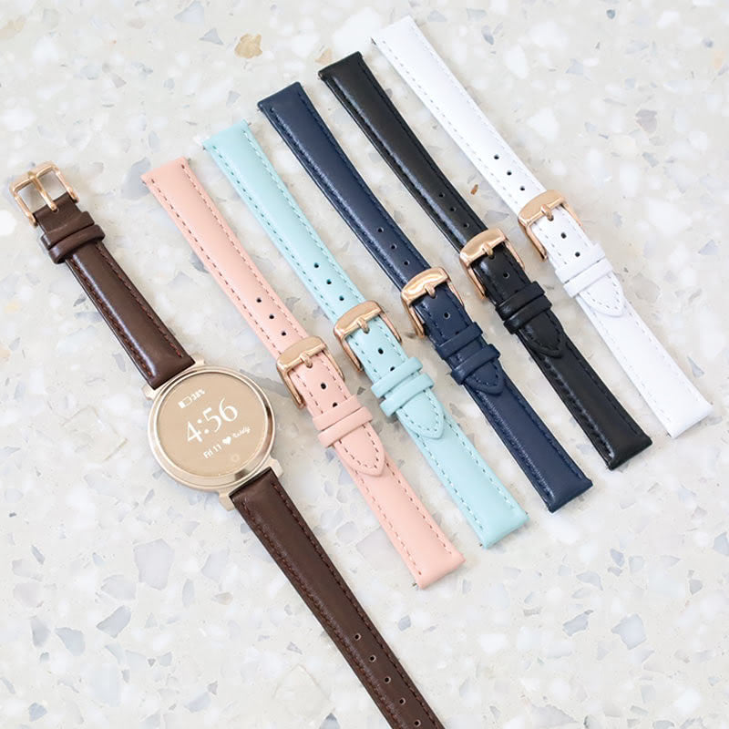 Abbie Leather Garmin Lily 2 Bands Replacement Strap (14mm)