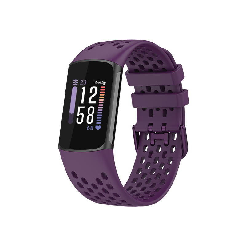 AirVent Sports Fitbit Charge 6 Bands Replacement Dark Purple  