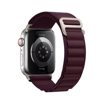 Apple Watch Alpine Loop Bands Replacement Strap 38MM/40MM/41MM Wine Red