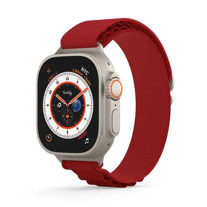 Apple Watch Alpine Loop Bands Replacement Strap 42MM/44MM/45MM/49MM Red 