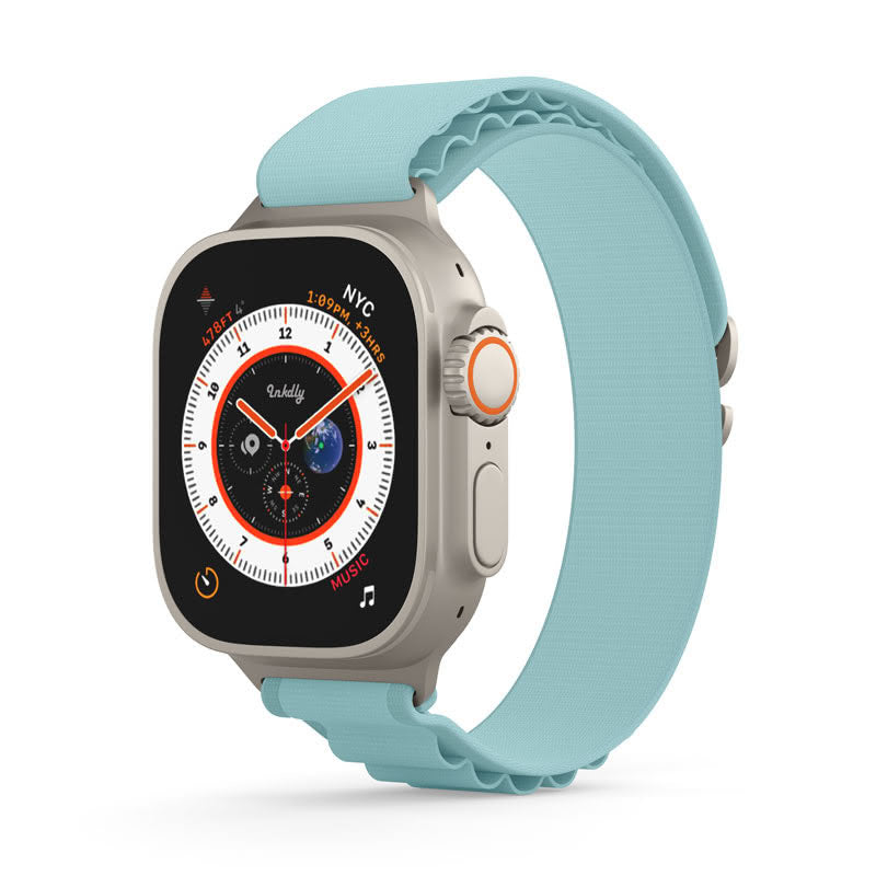 Apple Watch Alpine Loop Bands Replacement Strap 42MM/44MM/45MM/49MM Sky Blue 
