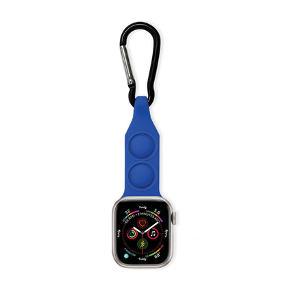 Apple Watch Nurse Fob Clip 38MM/40MM/41MM Dark Blue Pop + Hook